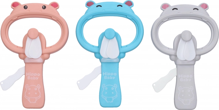 Kézi víziló ventilátor 18 cm