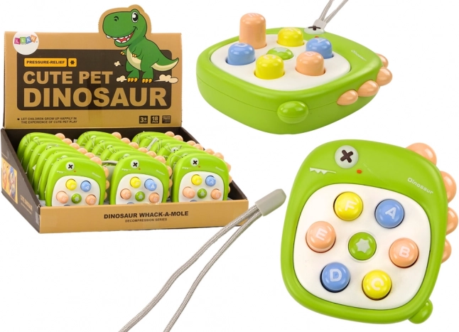 Interaktív betűs játék - Zöld dinoszaurusz