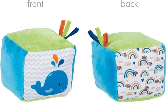 Goki Textil motoros kocka Szivárvány Bálna