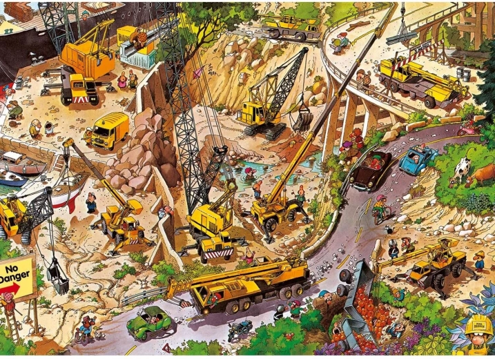 Puzzle HEYE Lamač zámků Tonio 1000 darab