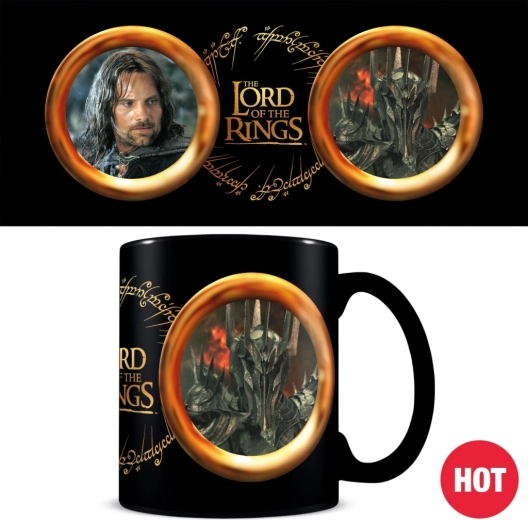 A Gyűrűk Ura – hőre változó bögre 325 ml