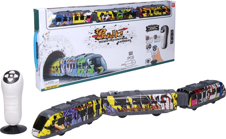 Graffiti RC vonat fény- és hangeffektekkel
