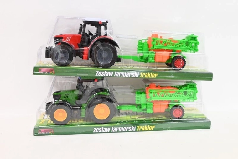 Traktor mezőgazdasági géppel