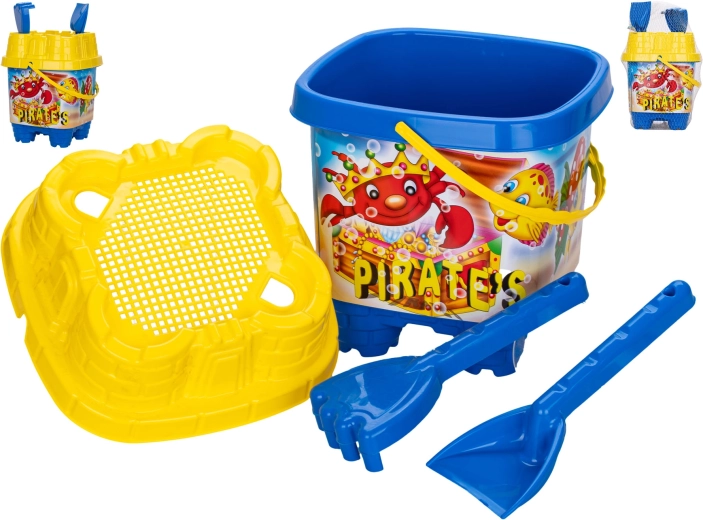 Homokozó készlet Tengeri világ 4 darab