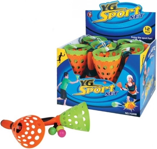 Kilövős játék léggömbökkel két játékosnak