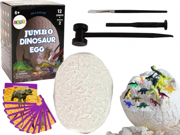 Óriás dinoszaurusz tojás - Paleontológiai készlet