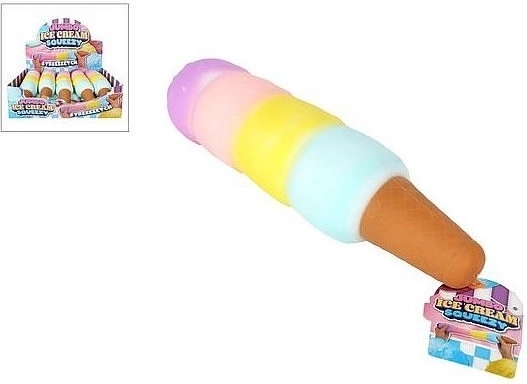 Antistressz gyúrható játék pálcán, Jumbo, 30 cm