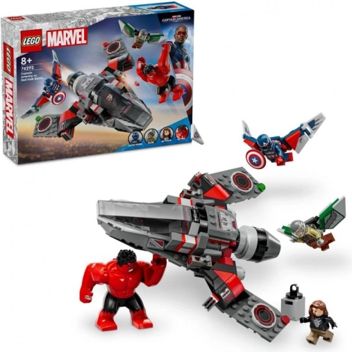 LEGO Marvel Amerika Kapitány vs Red Hulk – légicsata (76292)