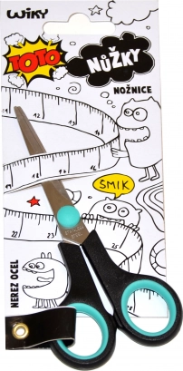 LUX olló 14 cm gumírozott markolattal