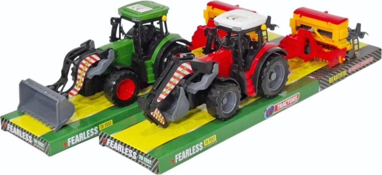 Traktor munkagéppel – 1 darab