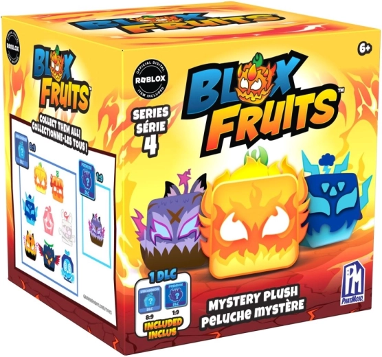 Blox Fruits plüssfigura, 4. sorozat, mystery box – 1 darab