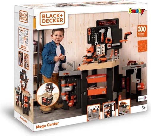 Smoby Black+Decker mega barkácsműhely