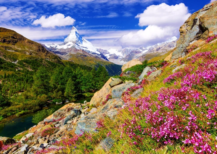 Matterhorn puzzle 1000 darabos