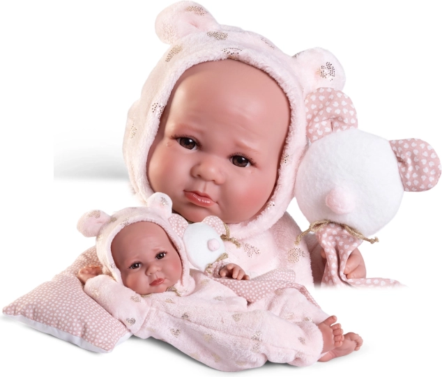 realista baba kisbaba LUCA 42 cm teljesen vinil testtel