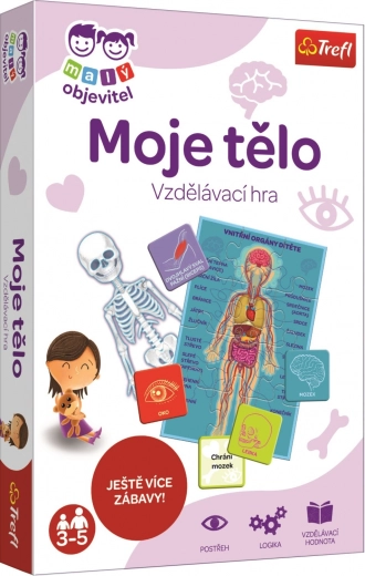 Kis Felfedező Emberi Test társas oktató játék