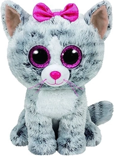 TY Beanie Boos Kiki plüss - Macska, 24 cm