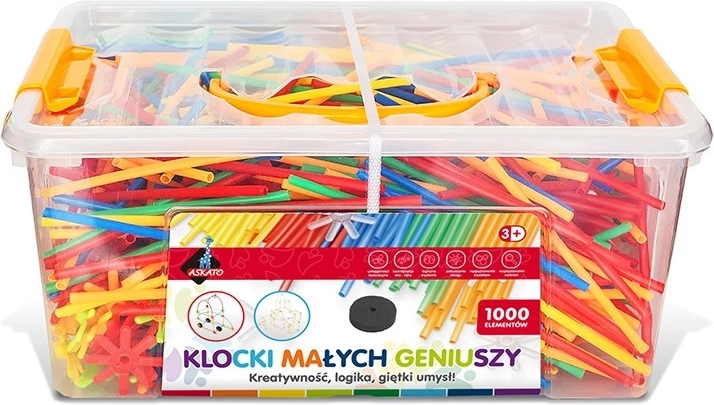 Kis Zsenik Konstrukciós Készlete - Kis Szívószálak