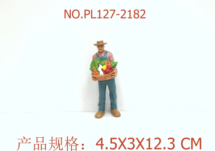 Farmerszobor 12,3 cm - 1 db