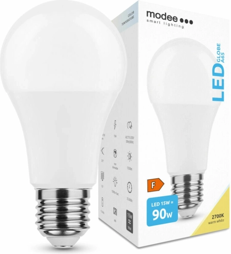 Modee Globe A65 LED izzó 15 W E27 1350 lm meleg fehér