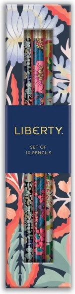 Liberty Virágmintás Ceruza Készlet, 10 db