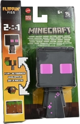 Az Enderman ikonikus Minecraft megjelenése