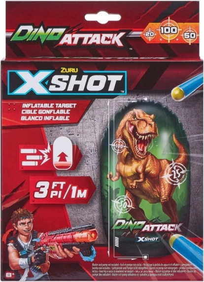 Felfújható Dino Attack célpont gyerekeknek