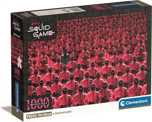Clementoni puzzle Impossible Nyerd meg a játékot 1000 darab