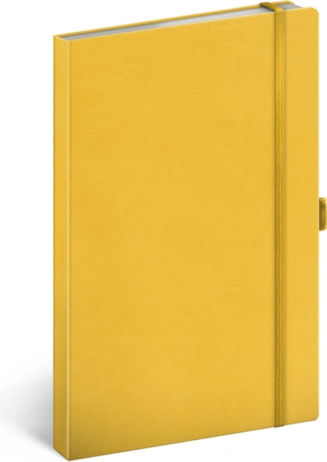 Vonalas NOTIQUE jegyzetfüzet sárga, 13 × 21 cm