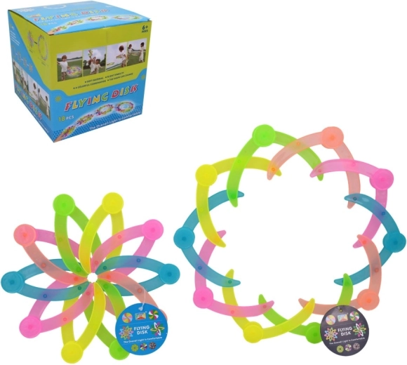 Szétszerelhető repülő tányér 33 cm – doboz 18 db
