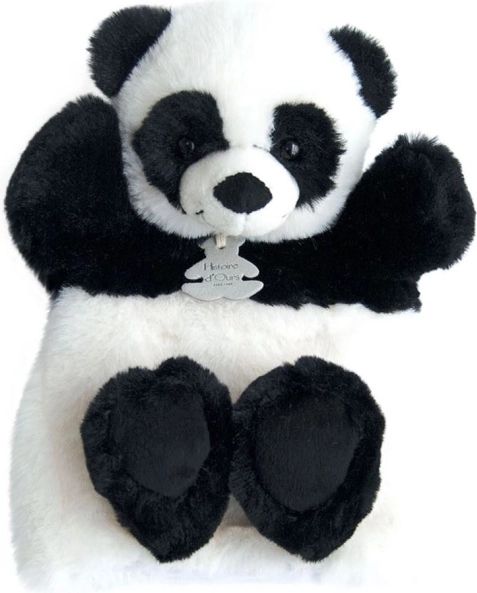 Plüss kézibaba panda 25 cm