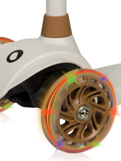 LED kerekek elemek nélkül