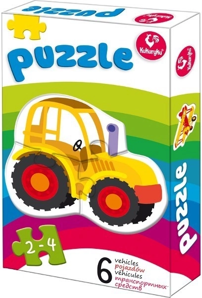 Első puzzle - Járművek