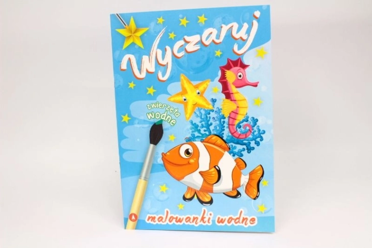 Varázsold elő a vízi állatokat – vízi kifestő