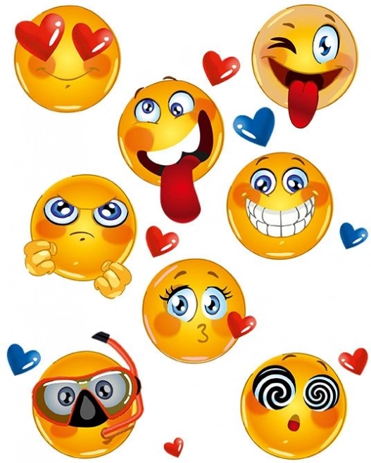 Nagy Emoji Mintás Vasalgatólap