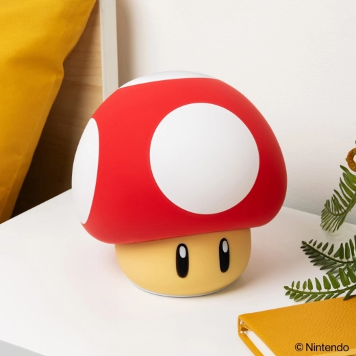 Super Mario SquishyGlo gomba lámpa