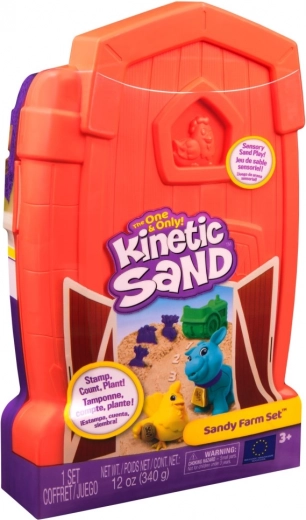 kinetic sand homokfarm – első farm játék szett