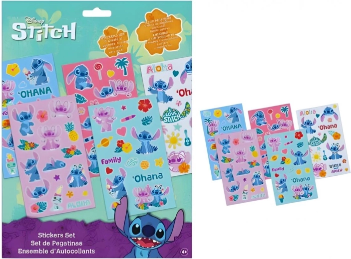 Lilo és Stitch matrica szett (100 db) – 1 db
