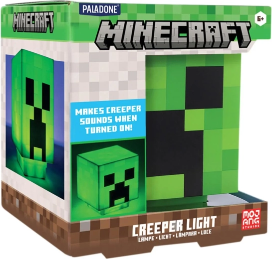 Minecraft hangokkal kiegészített fény