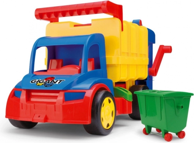 Óriás szemetes autó