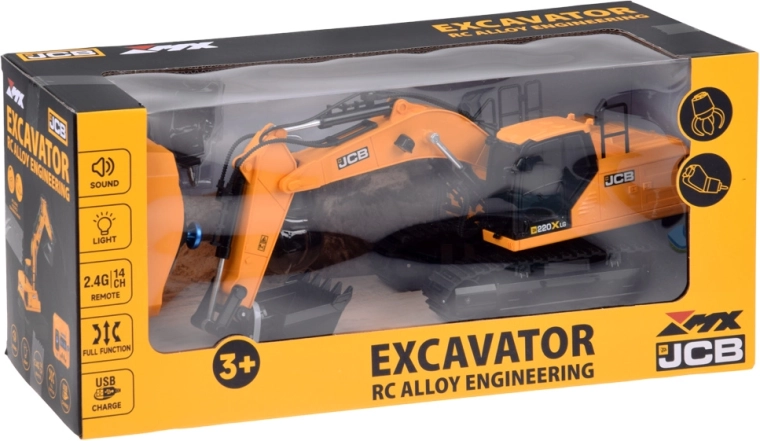 Hivatalos JCB licenc és realisztikus kidolgozás