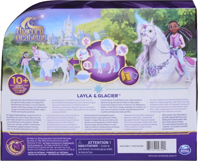 Layla és Glacier a Unicorn Academyből