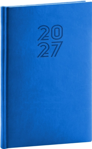 Notique Aprint 2027 heti határidőnapló – Kék