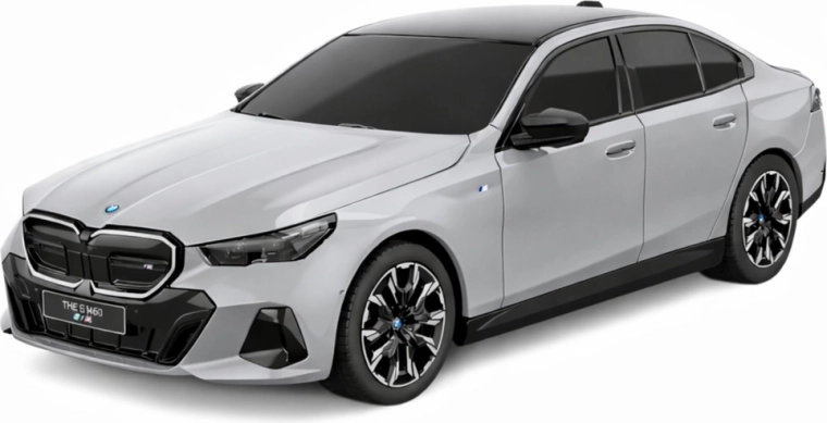 Élethű BMW i5 dizájn 1:24 méretarányban