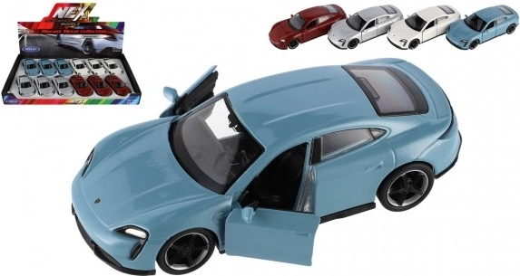 Porsche Taycan Turbo S autómodell 12 cm