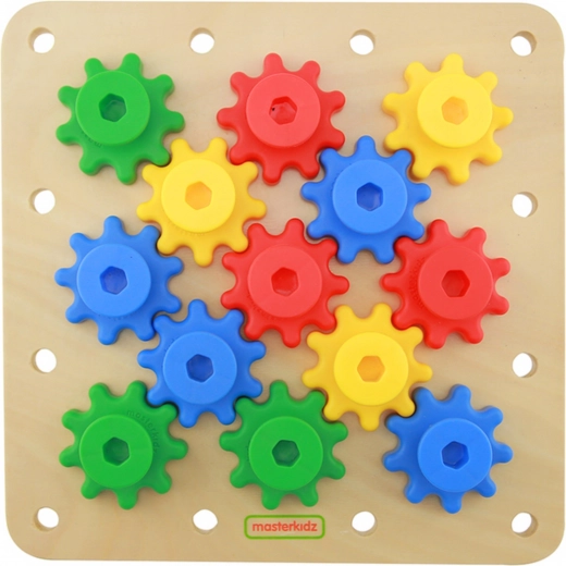 Fogaskerekek - Montessori tábla a Masterkidz-tól