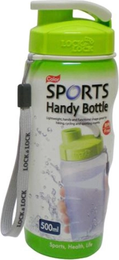 Műanyag ivópalack 500 ml zöld