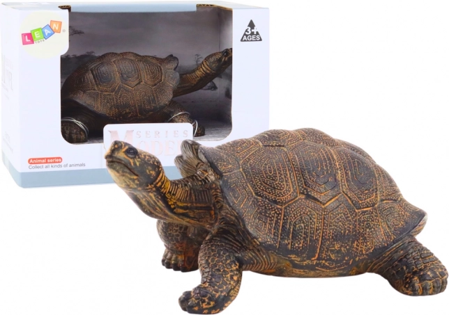 gyűjtői figura szárazföldi teknős fekete