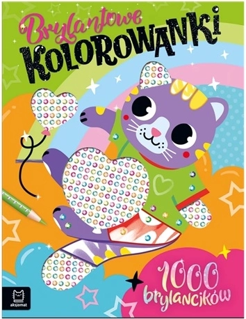 Briliáns kifestő cicával – 1000 öntapadós strasszkő