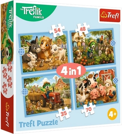 4 az 1-ben puzzle – Családi séta