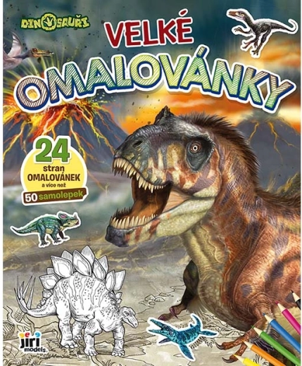 Nagy kifestőkönyv – Dinoszauruszok